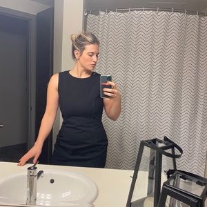 Black dress — work, date